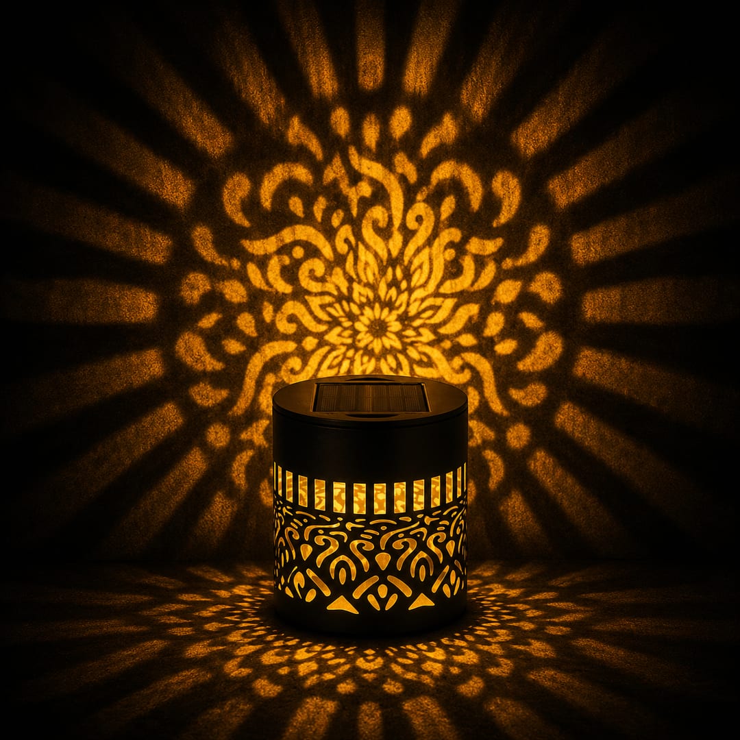 Amber colour, Aura Mandala light