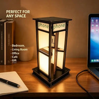 British Vintage Phone Booth Lamp