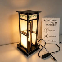 British Vintage Phone Booth Lamp