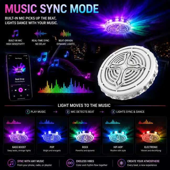 Magnetic RGB Ambient Light