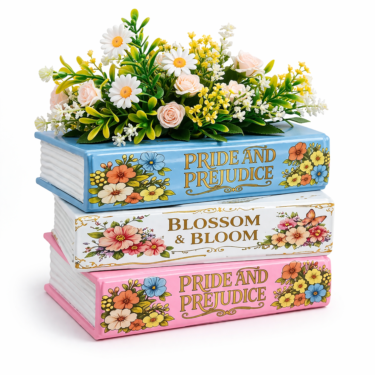 SajaaDo Book Planter Pot Bubblegum Set
