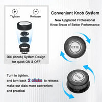 Breathable Knee Brace (Free Size)