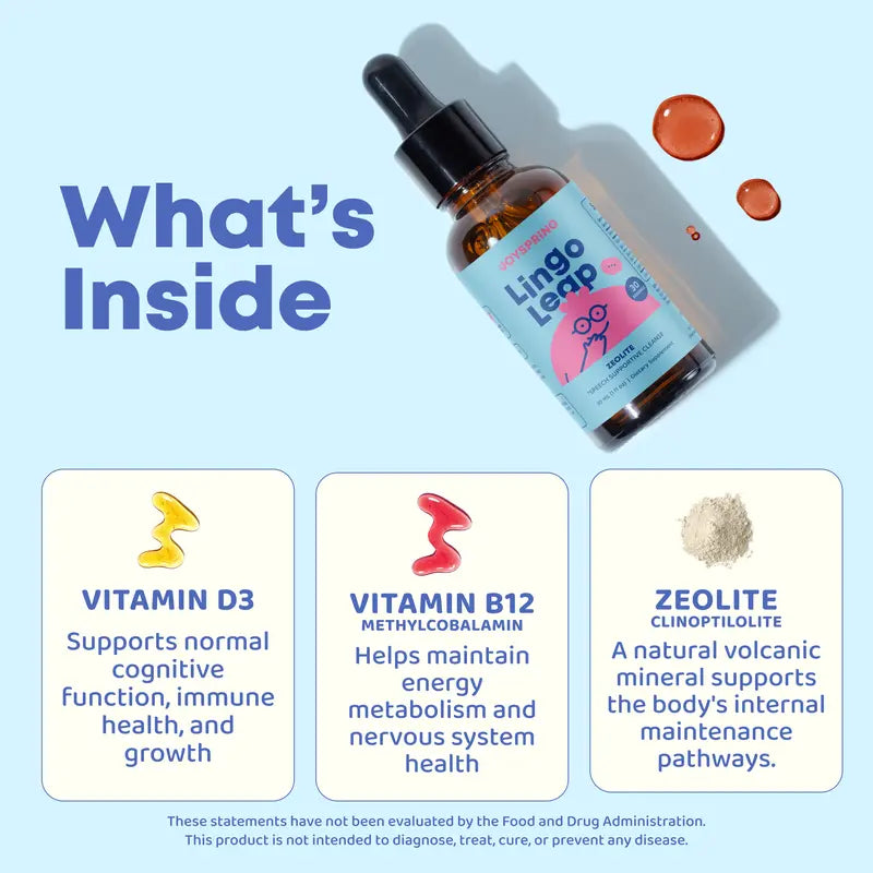 LingoLeap - Speech Learning Natural Supplement for Kids