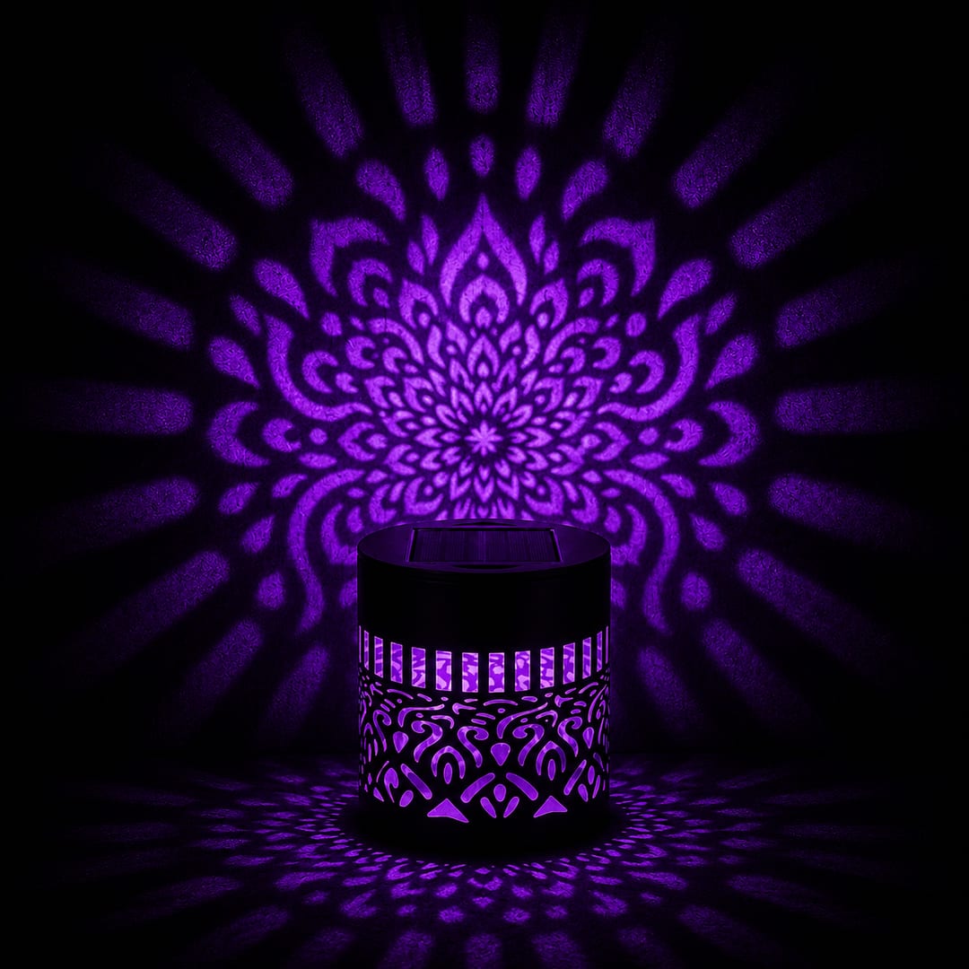 Violet colour, Aura Mandala light